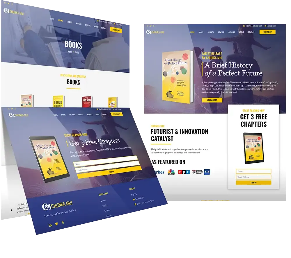 Author Website servcies by Loom Publishers